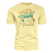 USC Trojans Youth Yellow Star Wars Flower Force Soft Dyed Ringspun T-Shirt